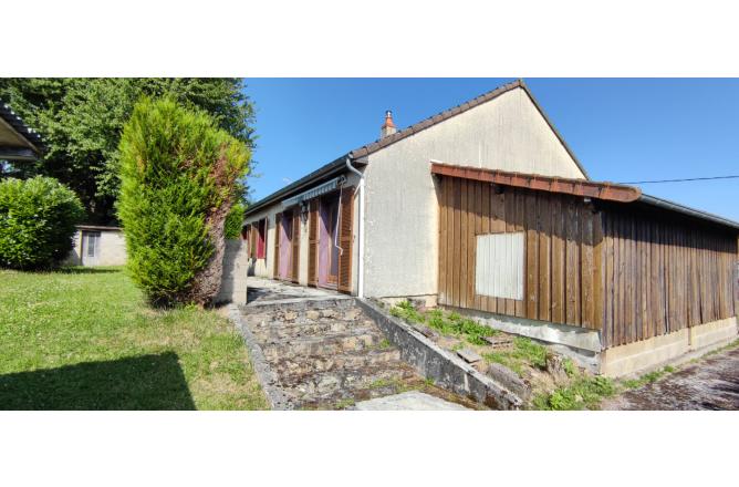 Pavillon plain pied , 3 chambres, jardin et garage - B